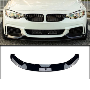 Lèvre de pare-chocs avant en plastique aspect carbone de style MP pour <span class=keywords><strong>BMW</strong></span> Série 4 F32 F36 425i 430i 2013-2020 - Product Image 2