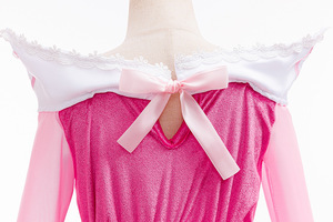 Vestido Bonito de Manga Larga para Niñas, Disfraz de Princesa Aurora, la <span class=keywords><strong>Bella</strong></span> Durmiente, para Cumpleaños, Carnaval, Halloween, Cosplay, Disfraces de TV <span class=keywords><strong>y</strong></span> Películas - Product Image 5