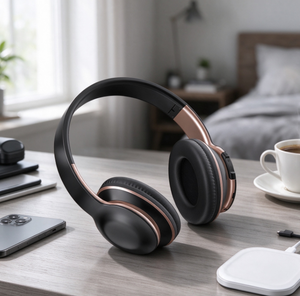 Gorgeous New Arrival Over Ear Headset Heavy Bass Wireless Headphone Built In <b>Mic</b> Live Streaming And Music Listening - Product Image 1