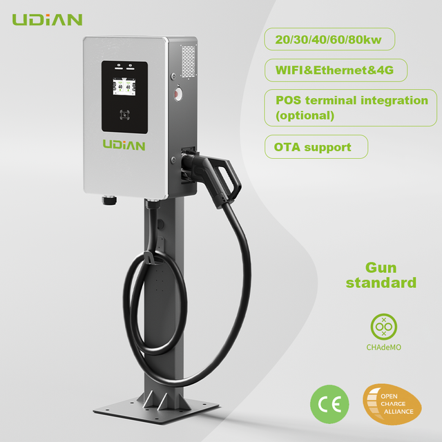CCS1 CCS2 CHAdeMO GB/T App Smart Control OCPP DC Ev Charging Station 20KW New Electric Vehicle Fast Charger DC