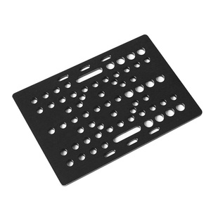 Pièce d'imprimante 3D personnalisée plaque coulissante spéciale universelle <span class=keywords><strong>en</strong></span> aluminium 20-80mm plaque de <span class=keywords><strong>portique</strong></span> à fente <span class=keywords><strong>en</strong></span> V pour machine de routeur CNC - Product Image 1