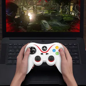 Control de Juego Inalámbrico V8 2.4G, Joystick con Doble Vibración para Android/iOS/PC/<span class=keywords><strong>PS3</strong></span>/Switch/Teléfono Móvil - Product Image 6
