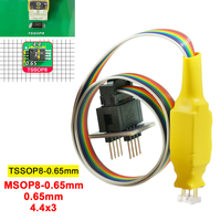 2016-2020 NUEVO 1PCS Cable de Sonda Mil para Pruebas de Chip TSSOP8 PCB, Cable de Programación y Descarga con 1 Año de Garantía