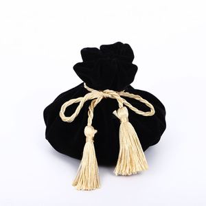 Sacs de rangement en velours pour bijoux, bonbons de mariage et cadeaux, vente en gros - Product Image 5