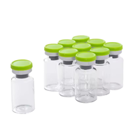 Le verre pharmaceutique de Borosilicate clair met 2ml en bouteille-les fioles de la médecine 20ml pour la crème 3ml 5ml 6ml 7ml 8ml 10ml 15ml de soins de la peau