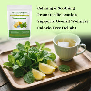 プライベートラベルピュアバニラレモンの爽やかなアイミントティーモロッコミントフレーバーグリーンティードライハーブとドライペパーミントティー - Product Image 5