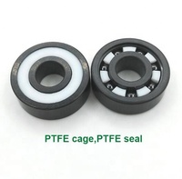Roulement à billes miniature à gorge profonde en acier chromé haute vitesse 20x52x15mm Précision P6 pour skateboard 608ZZ