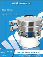Mehrschichtiges Rotierendes Vibrationssieb mit Automatischer Entladung - Vibrationssiebmaschine zur Trocken-Nass-Trennung für Lebensmittel und Pulver
