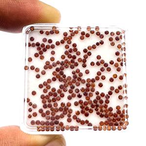 2mm Natural Red <b>Garnet</b> Round Cut Faceted Loose Gemstones For Jewelry Making Calibrated Round <b>Garnet</b> Stone Wholesale Bulk Price - Product Image 1