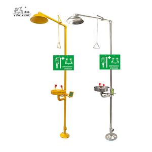 <span class=keywords><strong>Douche</strong></span> d'urgence et collyre Station de lavage oculaire en acier inoxydable Norme ANSIZ358.1-2014 - Product Image 1