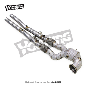 Tubo de <span class=keywords><strong>Escape</strong></span> con Catalizador para <span class=keywords><strong>Audi</strong></span> <span class=keywords><strong>RS3</strong></span>/TTRS 2.5T 2023-2024, Sistema de <span class=keywords><strong>Escape</strong></span> de Coche de Carreras SUS304 con OPF/DPF - Product Image 2