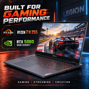 สำหรับ Legion R7000 2025 แล็ปท็อปเกมมิ่ง Ryzen 7 H 255 RTX 5060 8GB 15.3 นิ้ว 2.5K 180Hz แล็ปท็อปเกมมิ่งขายส่ง - Product Image 1