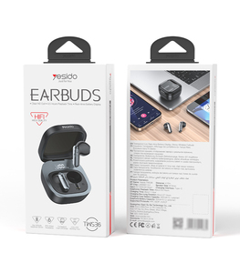 Yesido Tai nghe không dây TWS Thiết kế tai nghe nửa trong bt5.4 Tai nghe không dây độ trễ thấp pin lớn tws36 - Product Image 6