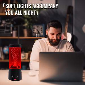 Liquid <span class=keywords><strong>Motion</strong></span> Light Vulkaan Lamp Rode Was Cool Nachtlampje Lavalampen Huis Slaapkamer Kantoordecor Vakantiecadeautjes - Product Image 3