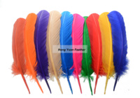 Vogel große Feder Türkei Feder für Handwerk DIY Kopfschmuck Hut Haar Kostüm Cosplay Zubehör Karneval Hochzeit Home Blumen dekor