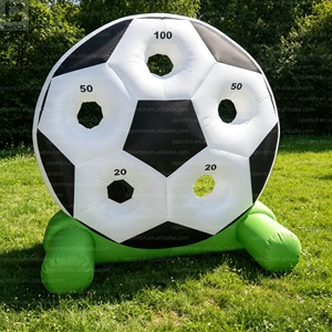 But de football gonflable géant 2m*2m avec logo personnalisé, jeu de tir publicitaire, modèle gonflable pour événements/<span class=keywords><strong>club</strong></span> - Product Image 6
