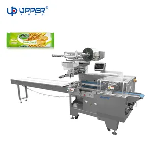 toast bun big bun pizza reciprocating cutter type flow packaging machine stainless steel Multi-Function Packing Machine