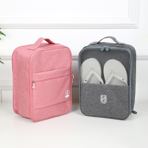 Sac de rangement pour chaussures de voyage, en tissu portable anti-poussière, 23x14x31, pour chaussures et bottes - Product Image 1