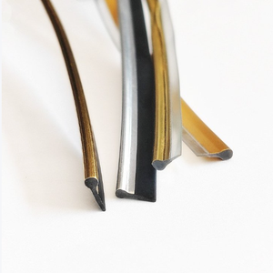 PVC Extrusion Plastic Profiles Rigid and Soft Co-Extruded <strong>Door</strong> and Window <strong>Trim</strong> for Construction and Housewar - Product Image 6