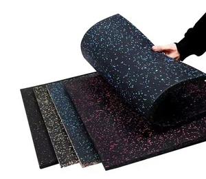 Tapis <span class=keywords><strong>de</strong></span> gym en caoutchouc granulé coloré |   Revêtement <span class=keywords><strong>de</strong></span> sol épais et amortissant les chocs pour zones <span class=keywords><strong>de</strong></span> musculation 30 mm - Product Image 2