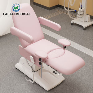 LT elektrikli hastane operasyon yatağı jinekoloji sandalyesi jinekoloji muayene masası klinik mobilya - Product Image 1