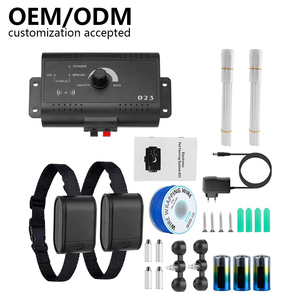 Không thấm nước có thể sạc lại hàng rào điện tử hệ thống Nhựa cổ áo cho nhỏ/Vừa/lớn chó sủa kiểm soát Giữ chó an toàn hạn chế - Product Image 1