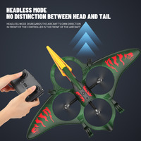 2.4GHz EPP mousse gravité main geste contrôle ptérosaure Drone avion de chasse volant RC avions jouets RC hélicoptères planeur