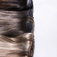 Extensions de cheveux naturels Remy vierges originaux, tissage de cheveux humains couleur personnalisée, style populaire, sans retour, pour femmes