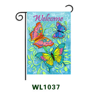 Logotipo personalizado decoración exterior bandera colgante bandera jardín asta de bandera 12*18 pulgadas jardín bandera - Product Image 5