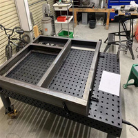 Banc de soudage modulaire 3D YAHANDA neuf, anti-déformation, pour travaux de soudage de cadres de remorques et de conteneurs (OEM usine)