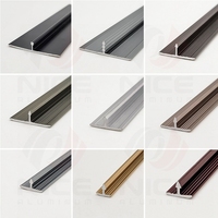 Décoration intérieure, bordure décorative en aluminium, profilés en U, profilés en T, bandes de finition