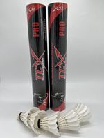 TCX PRO bulutangkis rekayasa presisi Kok Badminton pilihan Tangan daya tahan tinggi halus terbang Badminton untuk pemain