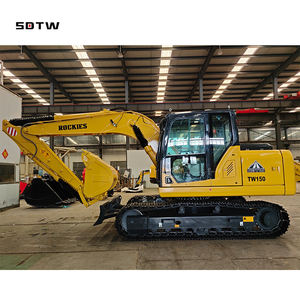 Nueva Maquinaria de Construcción, Excavadora de Orugas de 15 Toneladas, Motor Cummins, Martillo Hidráulico, Perforadora, Trituradora, Accesorio de Barrena en Venta - Product Image 2