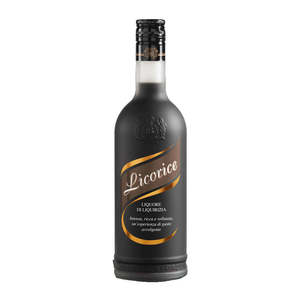 Liquore Bonollo Liquirizia de haute qualité, grade 24.0, 0.70L, 6 bouteilles par boîte, prêt à être expédié, Veneto, Italie - Product Image 1