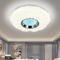 Plafonnier LED élégant en acrylique et fer, 3 couleurs changeantes, pour salon, décoration intérieure, design d'éclairage - Vente en gros