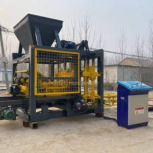 <span class=keywords><strong>Lin</strong></span> yi fuda-máquina de fabricación de bloques de hormigón, máquina automática hueca de cemento, qt4-25, chb 6 - Product Image 2