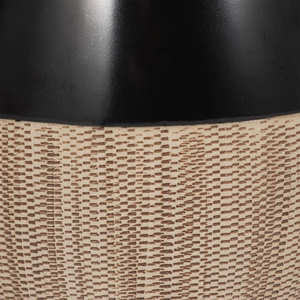 Vaso decorativo in ceramica bicolore per soggiorno, camera da letto, ufficio, decorazioni per la casa - Product Image 4
