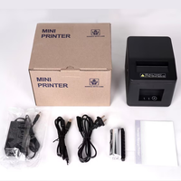 Impresora de Recibos POS de 80 mm, Venta al por Mayor de Fábrica, Impresora Térmica de Alta Resistencia con Autocortador, en Stock, USB/LAN, 203DPI