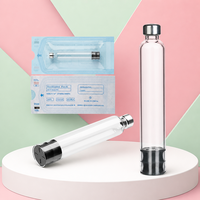 Cartouche en verre borosilicate aseptique de 3 ml, emballée individuellement, flacon en verre médical jetable