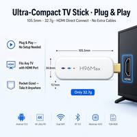 Nouveauté 2026 Clé TV Amlogic S905L3 Quad Core 4K 2 Go RAM 16 Go ROM Dual 5G WiFi Android 14 Boîtier Décodeur Clé Fire TV