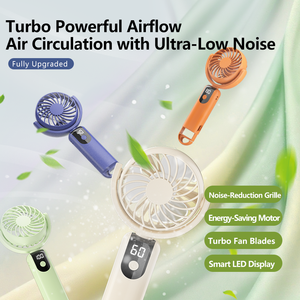 Ensemble Cadeau d'Été ZMHQ : Ventilateur Portable + Thermos Intelligent + Batterie Externe - Articles Cadeaux Hydratants et Rafraîchissants - Souvenirs - Ensemble Cadeau d'Entreprise 2027 - Product Image 2