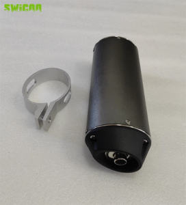 Silencieux 28mm 32mm 38mm Tuyau d'échappement pour <span class=keywords><strong>Honda</strong></span> CRF50 SSR Dirt Bike ATV <span class=keywords><strong>Quad</strong></span> 110cc <span class=keywords><strong>125cc</strong></span> Silencieux Systèmes - Product Image 3