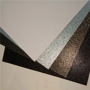 Di alta Qualità con effetti glitter cartoncino 12*12 300gsm Colore 12x12 pollici decorativo scrapbook cartoncino di carta