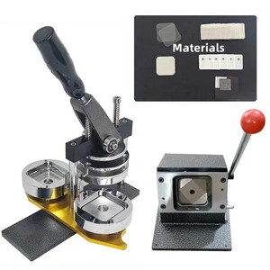 Bán Tự Động Tủ Lạnh Nam Châm Máy Cho 50*50Mm <span class=keywords><strong>2</strong></span>*2Inch Nam Châm Điều Kiện Mới Của Nhãn Hiệu Cấp Cho Pin Huy Hiệu Làm Thép Nhựa - Product Image 1