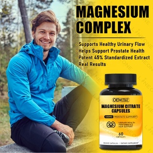 Mới đến OEM nóng magiê Citrate bột viên nang không GMO bổ sung viên nang 400 mg và tinh khiết 60 nước trái cây khô sơ sinh 24 tháng - Product Image 2