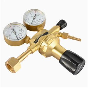 Regulador de Presión de Dióxido de Carbono de Alta Presión de Cobre Estilo Europeo EN G1/4 W24.32 para Soldadura - Product Image 1