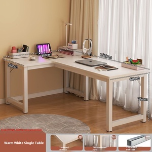 モダンデザイン統合コンピュータデスク本棚L字型コーナー寝室ドレッシングテーブル女の子家庭用オフィス用 - Product Image 3