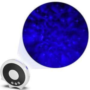 Projecteur laser d'étoiles avec fond bleu ciel et croix bleue, luminosité réglable, pour la décoration de la pièce - Product Image 4