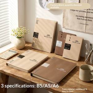 YIXIN Loose-<b>Leaf</b> Notebook Shell Detachable B5 Metal 8-Hole Inner Core Replacement High-Value Gift With 60 Sheets Model MD0171 - Product Image 3