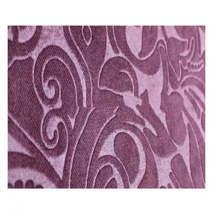 Wholesaler 100% polyester Sofa Cover Cloth Living Room Sofa Upholstery Custom 3D Embossed Velvet Fabric